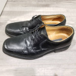 Leather Shoes - Black, Brown (Size: 9.5)