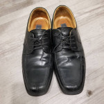 Leather Shoes - Black, Brown (Size: 9.5)