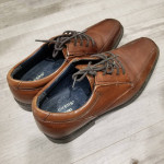 Leather Shoes - Black, Brown (Size: 9.5)