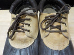 PAIR OF WOMEN'S  PORTSIDER LOW DUCK BOOTS SHOES SIZE 8
