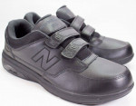 New Balance 813 Black Mens US 13 D Black Leather Walking Shoes