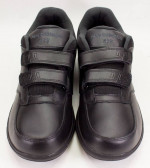 New Balance 813 Black Mens US 13 D Black Leather Walking Shoes