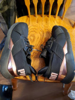 PUMA WOMEN'S IGNITE SIZE 9  SHOES MUSE METAL BLACK ROSE PRE-OWNED LIKE