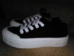 Women Canvas Tennis Shoes * Mad Love* Size 7 or 9. NEW!