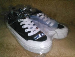 Women Canvas Tennis Shoes * Mad Love* Size 7 or 9. NEW!