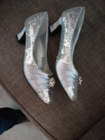 Silver Dress Shoes