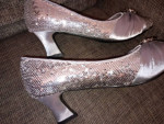 Silver Dress Shoes