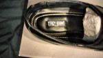 Stacy Adams Wakefield Men's Bike Toe Bit Black Leather Dress Shoes 20141-001