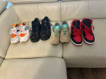 Men’s tennis shoes, Jordans Nike new balance, size 8 1/2