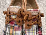 LADIES NEW/NEVER WORN SPERRY BOAT SHOES W/ORIGINAL BOX(SIZE 8) $20
