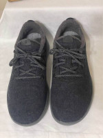 Woman's Size 11 All Birds Wool Runner Muzzle Shoes - Natural Black
