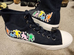 Keith Haring Pop Art Grafitti Shoes 11.5