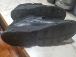 Ecco men shoes moc slip on velcro 11 black