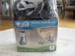 New Guardian Gear Nordic Trek Silver Dog Boots Shoes Paw Protector S
