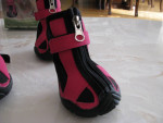 New Guardian Gear Nordic Trek Pink Dog Boots Shoes Paw Protector XS
