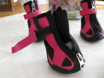New Guardian Gear Nordic Trek Pink Dog Boots Shoes Paw Protector XS