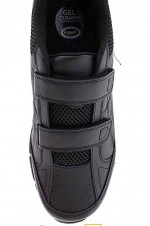 Dr Scholl's MEN'S "BRISK" Black Shoes Size 9W Brand New In Box