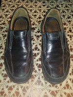 Ecco Men's Size 10 Leather Comfort Shoes