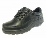 NEW IN BOX La Vega 6500 Black Lace Up Casual Work Shoes 8.5 D mens
