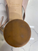 Zara ladies/women dressy shoes 5.5 USA/36European (KK110)