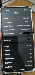 UNLOCKED IPHONE 14 PRO MAX 256 GB 256gb Apple MINT