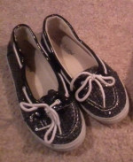 Black Sequin Shoes