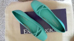 New Enzo Angiolini shoes, size 8 aqua colored shoes