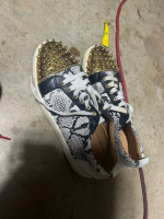 Loubotines and Cole haan gator shoes