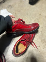 Loubotines and Cole haan gator shoes