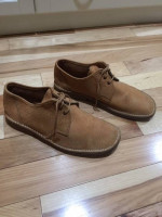 Handmade Water Buffalo Leather Mens Shoes Size 12