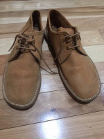 Handmade Water Buffalo Leather Mens Shoes Size 12
