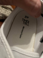 Time & Tru white canvas shoes