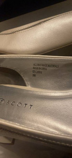 Ivory shoes