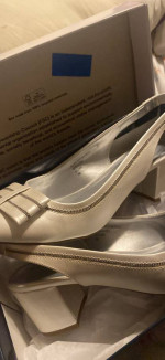 Ivory shoes