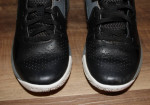 Boy's SIZE 1 UNDER ARMOUR Black & Gray Hi Top Sneakers Shoes