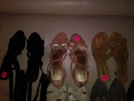 8 pairs of size 5 1/2 to 7 1/2 womens shoes!
