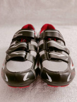 Venzo Bicycle Men Road Cycling Riding Shoes Size 14US Black/Gray