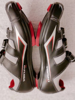 Venzo Bicycle Men Road Cycling Riding Shoes Size 14US Black/Gray