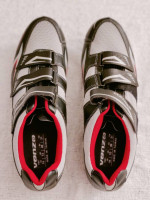 Venzo Bicycle Men Road Cycling Riding Shoes Size 14US Black/Gray