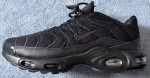 Nike Air Max Plus TN Triple Black Running Shoes Sz 11.5