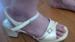 High heel black shoes size 5.5