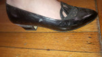 High heel black shoes size 5.5