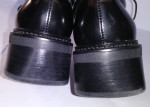 Women's Shoes Nickels 7M Lace Up Angled Square Toe