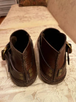 Ralph Lauren Men's Dark Brown Leather Shoes  -  Size 11