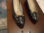 Womens size 11B Black Salvador Ferragamo Shoes Pumps