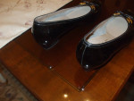 Womens size 11B Black Salvador Ferragamo Shoes Pumps