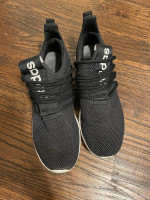 Adidas Lite Black Cloudfoam Running/Comfort Shoes Mens Size 12 Sneaker