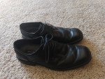 Men's black dress shoes - size 11.5
