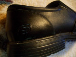 Mens Dress Shoes Loafer Black Leather Skechers  10 1/2