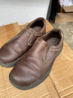 GBX brown leather shoes, size 9